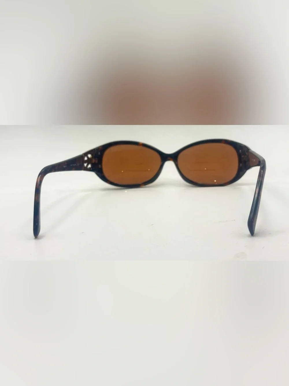 Guess Brown Oval Sunglasses Frames Only